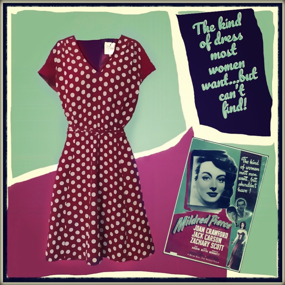 ModCloth Give it All You Dot Dress sz 2X